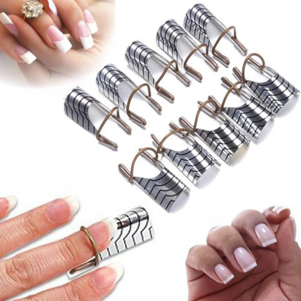 Phototherapy nail crystal nail armor aluminum tray a box of 5