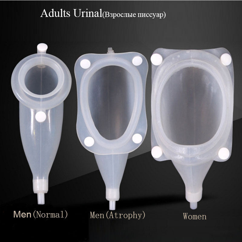 Portable Leak-proof Silicone Chamber Pot For The Elderly