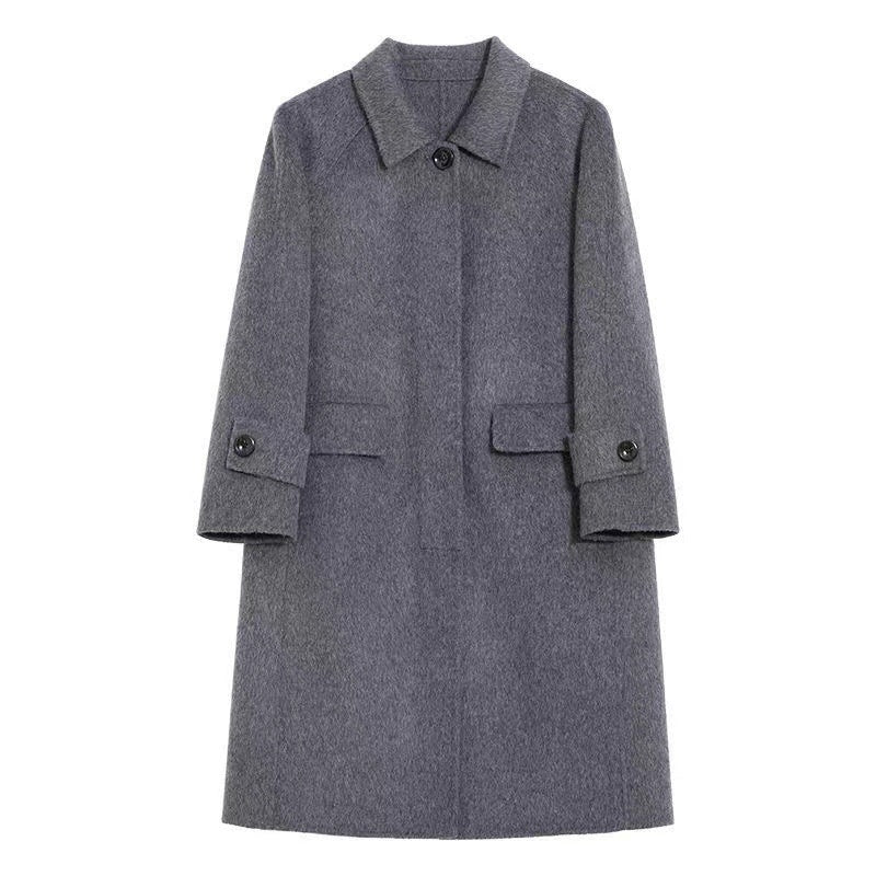 Single-sided Woolen Coat Women's Tops Coat