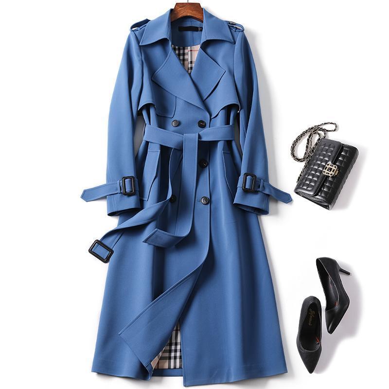 British style over the knee coat