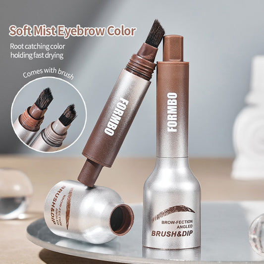 Wild Eyebrow Three-dimensional Large Eyebrow Brush Pressing Head Eyebrow Cream