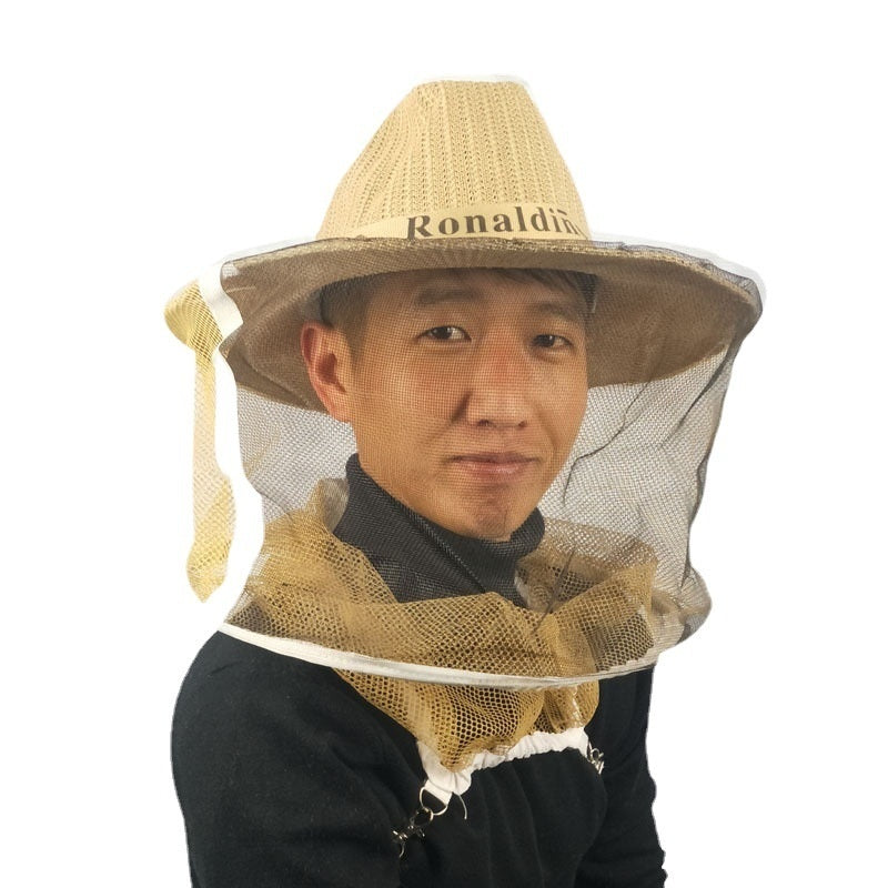 Daqun Beekeeping Eqiupment Anti-bee Cap Breathable Special Protective Thickened Adoption Hat Cover