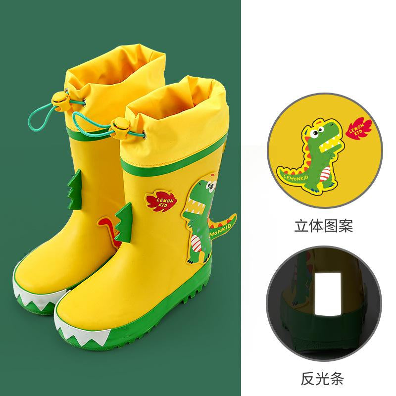 Children's Rain Boots, Girls and Boys Waterproof Non-Slip Snow Boots & Water Shoes