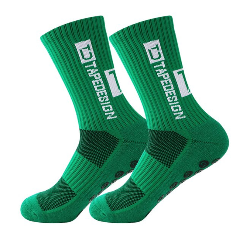 Sports Socks Non-Slip Rubber Football Socks Soccer Cycling Socks Grip Running Yoga Basketball Socks 38-45 Colors