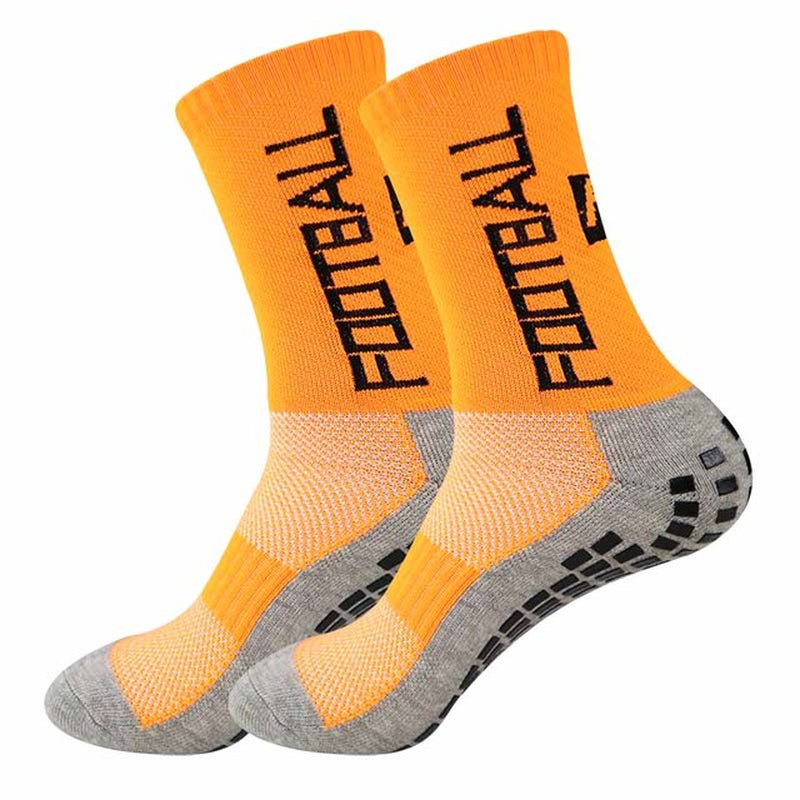 Sports Socks Non-Slip Rubber Football Socks Soccer Cycling Socks Grip Running Yoga Basketball Socks 38-45 Colors