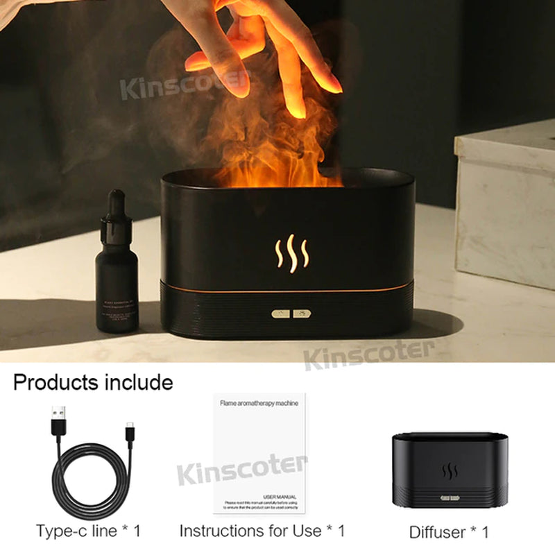 Aromatic Diffuser & Air Humidifier Ultrasonic Cool Mist 