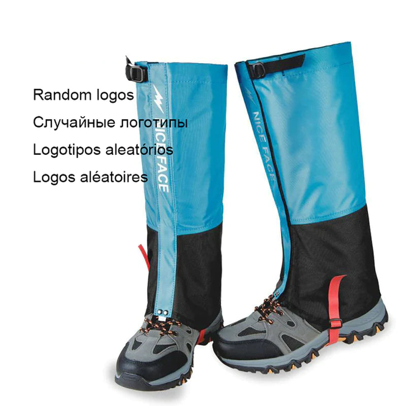 Waterproof Snow Leg Gaiters Hiking Boot Legging Shoes Warmer Shoe Cover Tourist Outdoor Camping Trekking Climbing Hunting