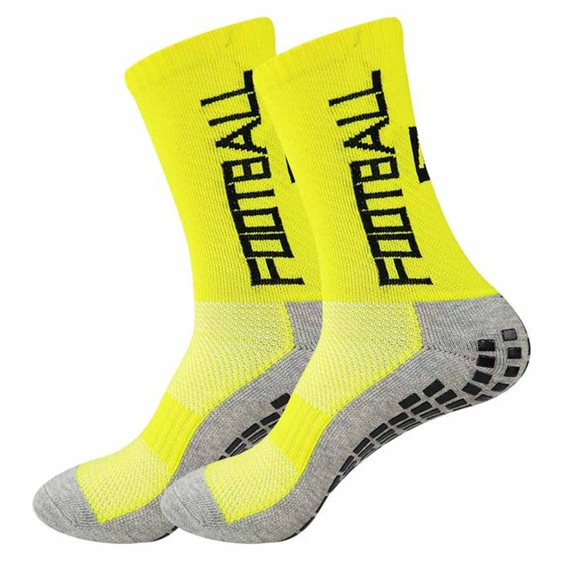 Sports Socks Non-Slip Rubber Football Socks Soccer Cycling Socks Grip Running Yoga Basketball Socks 38-45 Colors