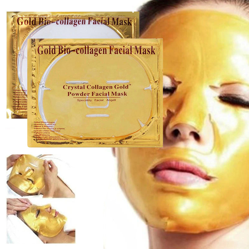 120G Face Cream Collagen Anti-Wrinkle 24K Gold Serum Cream Sleeping Mask Facial Cream Improve Skin Moisturizing Anti-Aging Drop