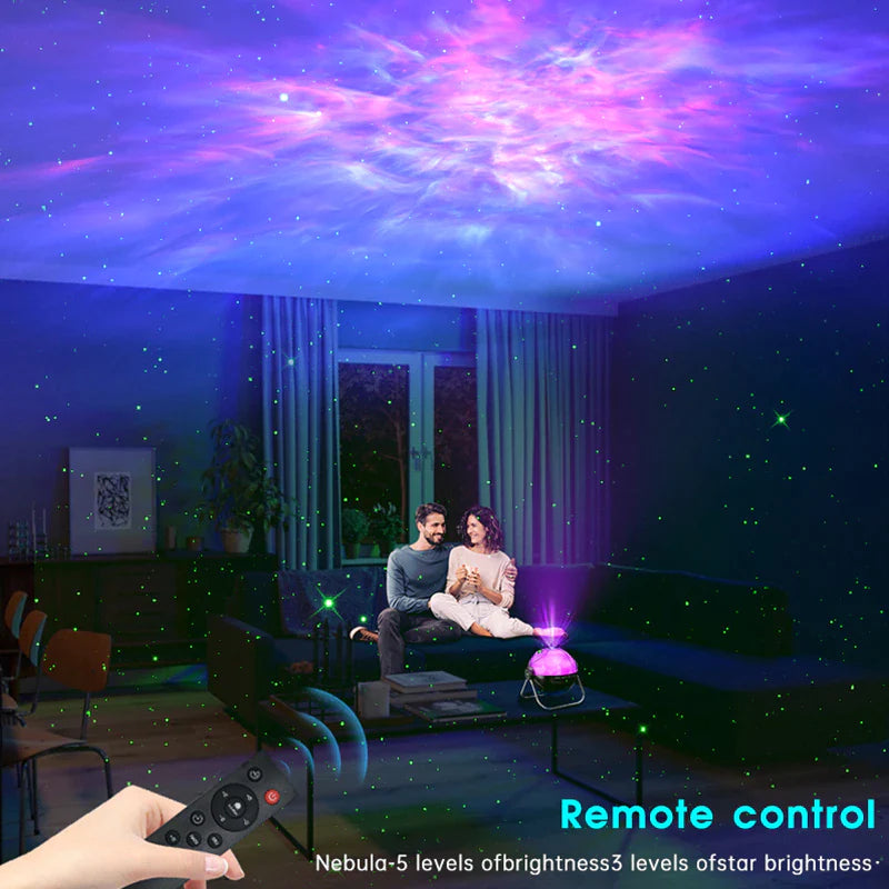 Astronaut Projector for Children, Nebula Galaxy Light for Adults or Children, Remote Control 360°Adjustable Design.