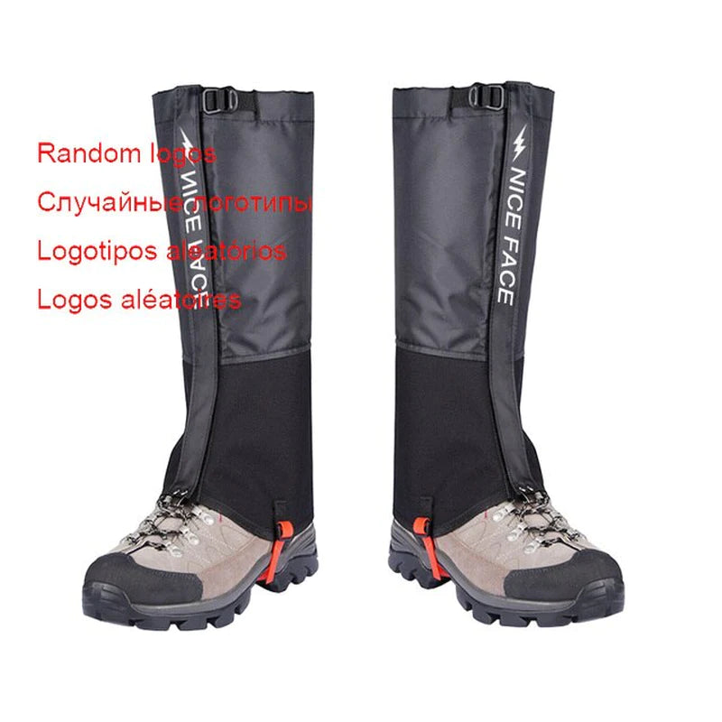 Waterproof Snow Leg Gaiters Hiking Boot Legging Shoes Warmer Shoe Cover Tourist Outdoor Camping Trekking Climbing Hunting