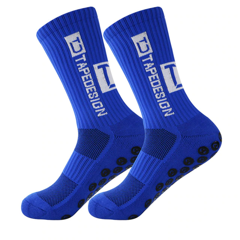 Sports Socks Non-Slip Rubber Football Socks Soccer Cycling Socks Grip Running Yoga Basketball Socks 38-45 Colors