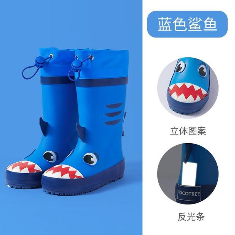 Unicorn Kids Rain Boots Boy Girl Waterproof Shoes New Cartoon Printed Fashion Children'S Rubber Boots Non-Slip Baby Water Shoes