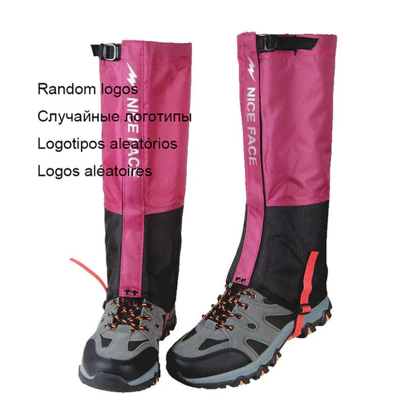 Waterproof Snow Leg Gaiters Hiking Boot Legging Shoes Warmer Shoe Cover Tourist Outdoor Camping Trekking Climbing Hunting