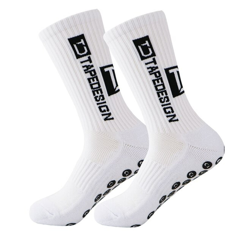 Sports Socks Non-Slip Rubber Football Socks Soccer Cycling Socks Grip Running Yoga Basketball Socks 38-45 Colors