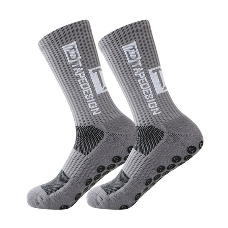 Sports Socks Non-Slip Rubber Football Socks Soccer Cycling Socks Grip Running Yoga Basketball Socks 38-45 Colors