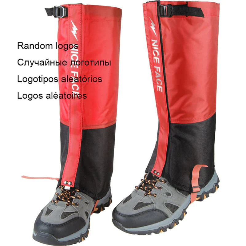 Waterproof Snow Leg Gaiters Hiking Boot Legging Shoes Warmer Shoe Cover Tourist Outdoor Camping Trekking Climbing Hunting