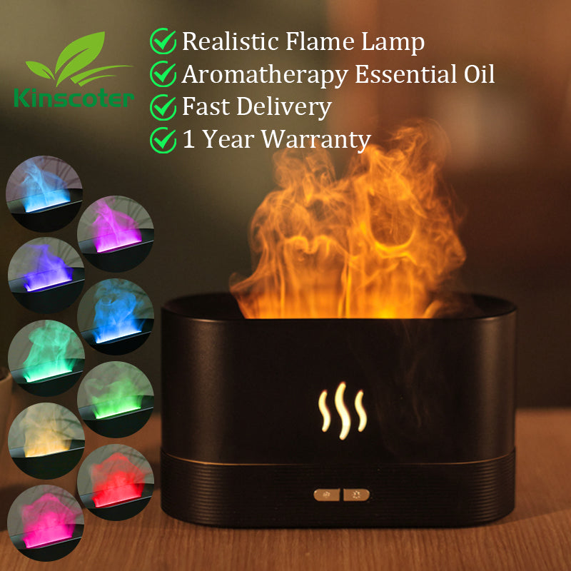 Aromatic Diffuser & Air Humidifier Ultrasonic Cool Mist 