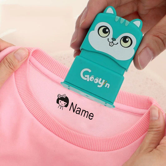 Personalized Name Stamp For Student, Waterproof Non-Fading Stamp With Children's Clothing Name Seal, Personalize Children Clothing