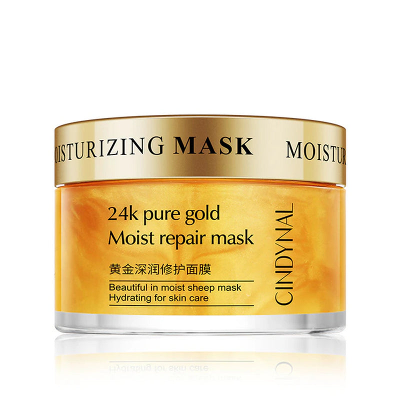 120G Face Cream Collagen Anti-Wrinkle 24K Gold Serum Cream Sleeping Mask Facial Cream Improve Skin Moisturizing Anti-Aging Drop